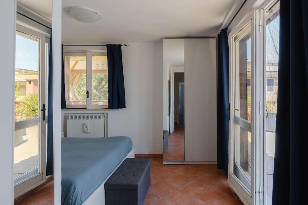 Penthouse With Jacuzzi On Private Terrace In Trastevere 로마 외부 사진
